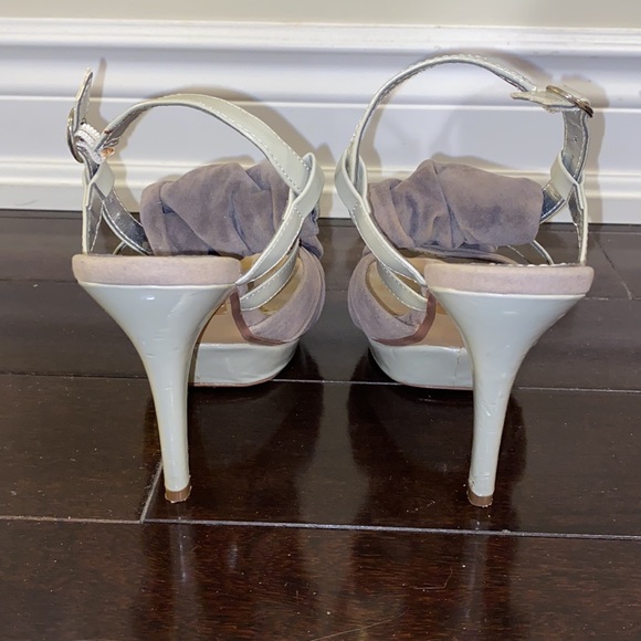 Cool gray costaBlancaX high heel as new - Picture 2 of 5
